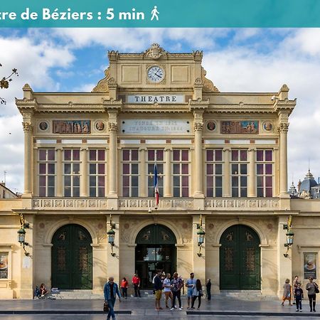 شقة Charmant Studio Climatise 'Alma 1' - Beziers Centre - Wifi Fibre - Netflix المظهر الخارجي الصورة